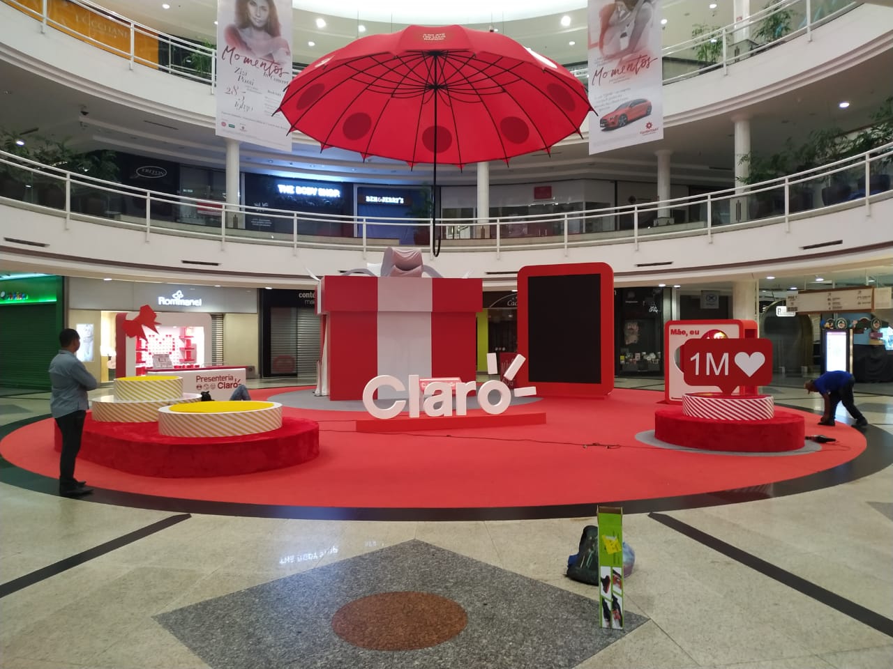 Ativação de marca · Claro